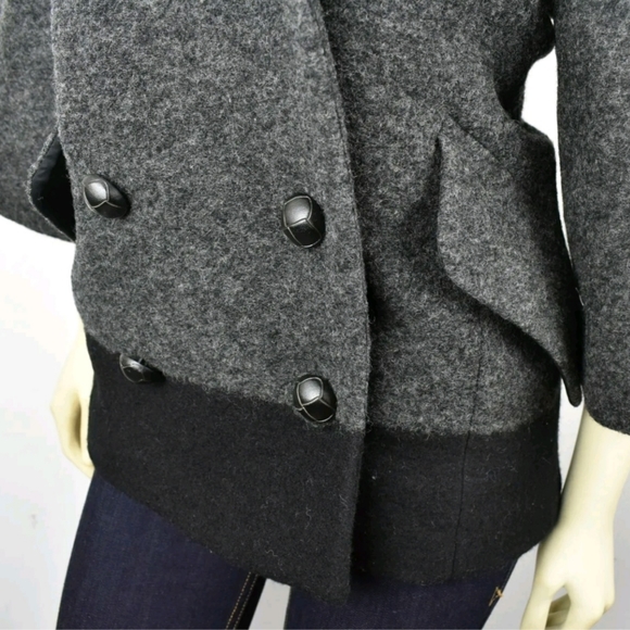 Body By Victoria Ombre Wool Coat - Picture 6 of 16